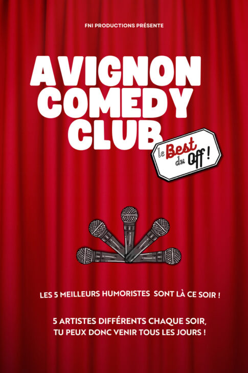 Affiche Avignon Comedy Club